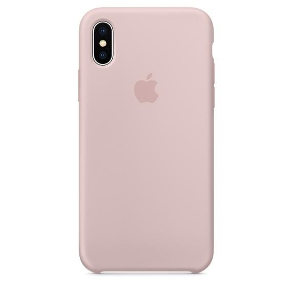 Apple iPhone X Silicone Case - Pink Sand (MQT62) - зображення 1