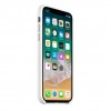 Apple iPhone X Silicone Case - White (MQT22) - зображення 4