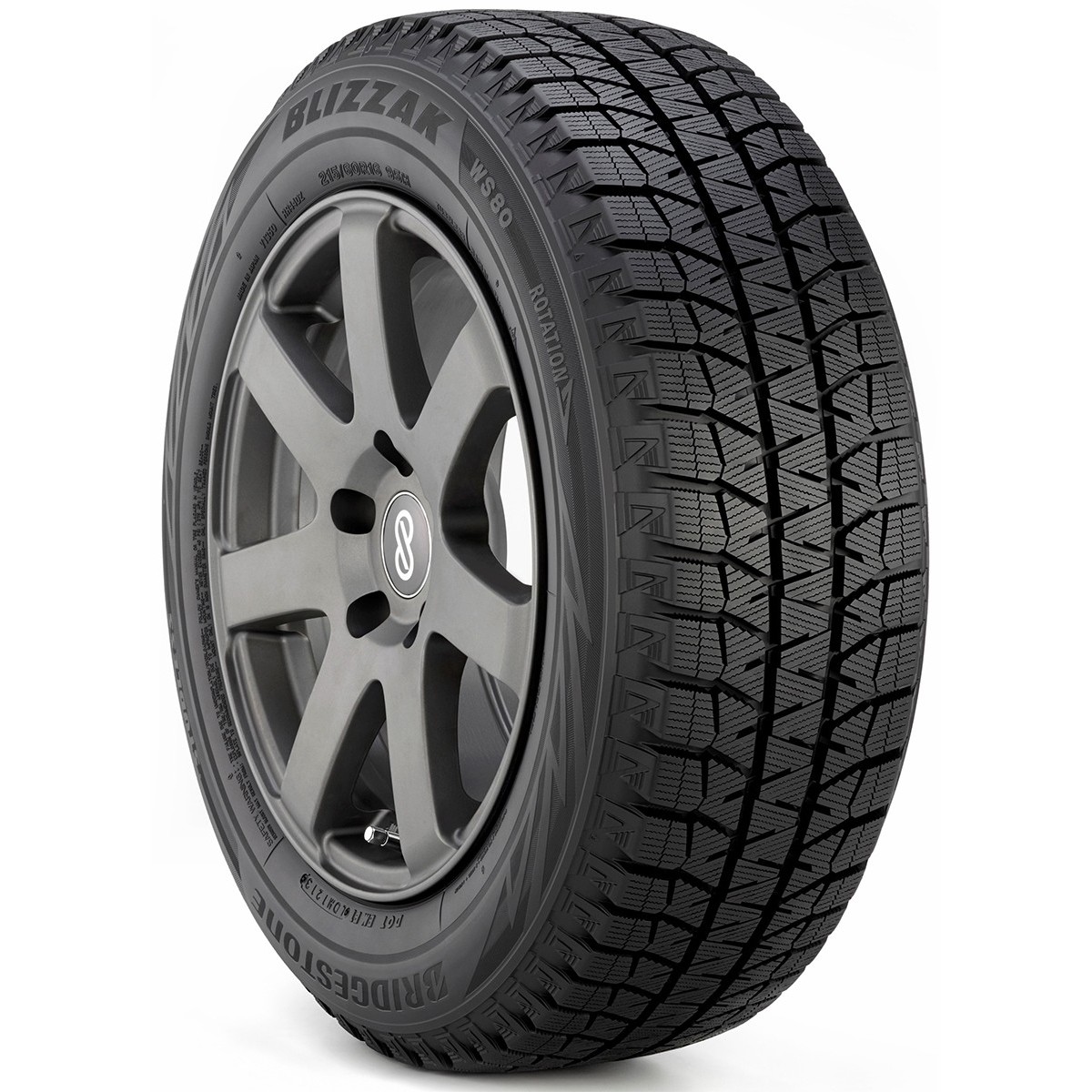 Bridgestone BLIZZAK WS-80 (205/60R16 96T) - зображення 1