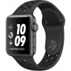 Apple Watch Nike+ Series 3 GPS 42mm Space Gray Aluminum w. Anthracite/BlackSport B. (MQL42)