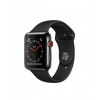 Apple Watch Series 3 GPS + Cellular 42mm Space Black Stainless Steel w. Black Sport B. (MQK92) - зображення 1