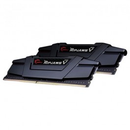 G.Skill 32 GB (2x16GB) DDR4 3200 MHz Ripjaws V Black (F4-3200C14D-32GVK)