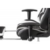 Special4You ExtremeRace with footrest black/white (E4732) - зображення 6