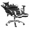 Special4You ExtremeRace with footrest black/white (E4732) - зображення 11