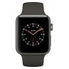 Apple Watch Edition Series 3 GPS + Cellular 42mm Gray Ceramic w. Gray/Black Sport B. (MQKE2) - зображення 1