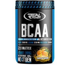 Real Pharm BCAA 400 g /65 servings/ Mango Maracuja