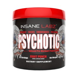 Insane Labz Psychotic 216 g /35 servings/ Fruit Punch