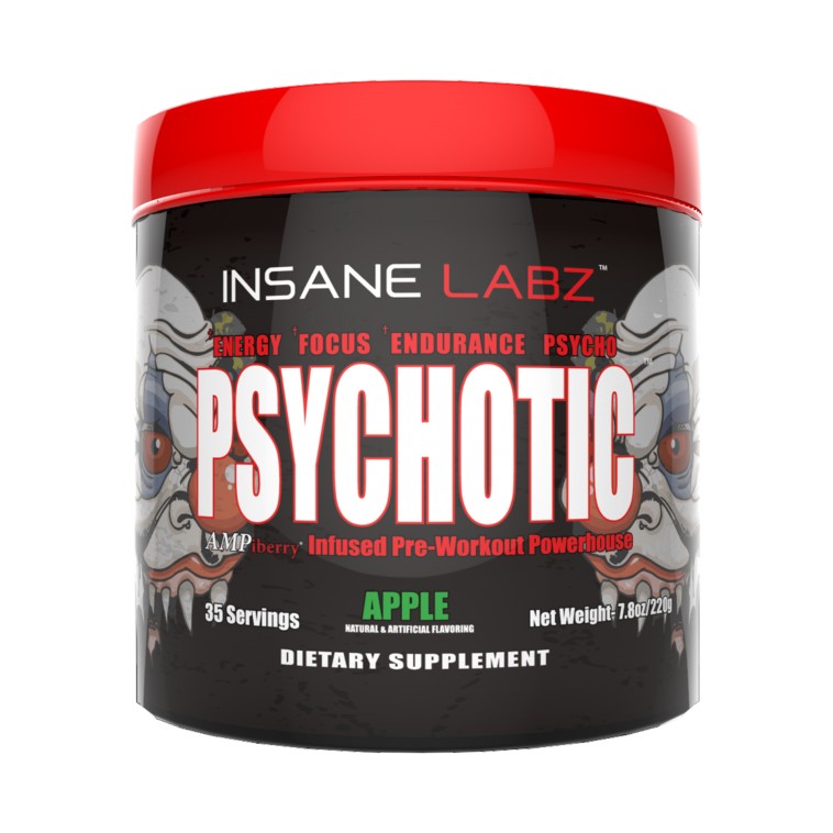 Insane Labz Psychotic 220 g /35 servings/ Apple - зображення 1