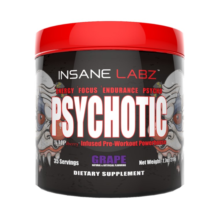 Insane Labz Psychotic 219 g /35 servings/ Grape - зображення 1