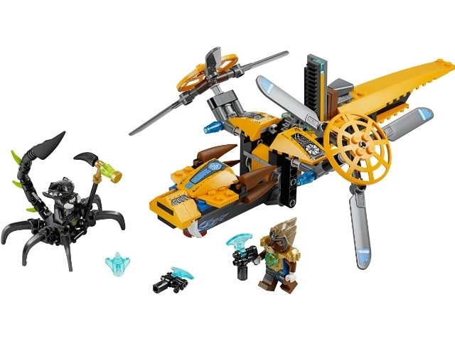 LEGO Legends of Chima Двухроторный вертолёт Лавертуса (70129) - зображення 1