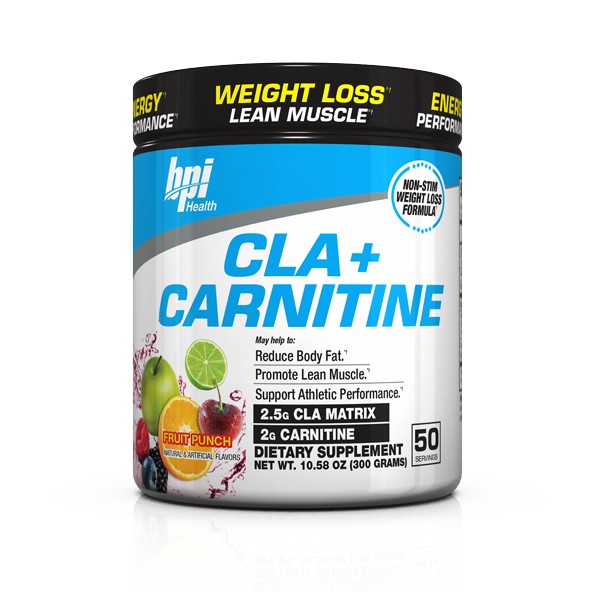 BPI Sports CLA Plus Carnitine 300 g /50 servings/ Fruit Punch - зображення 1