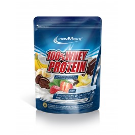 IronMaxx 100% Whey Protein 500 g /10 servings/ White Chocolate Strawberry