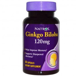 Natrol Ginkgo Biloba 120 mg 60 caps