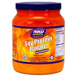 Now Soy Protein Isolate 907 g /38 servings/ Unflavored