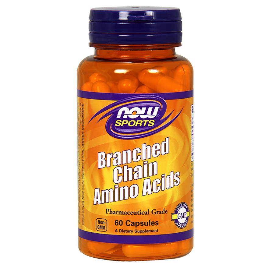 Now Branched Chain Amino Acids 60 caps - зображення 1