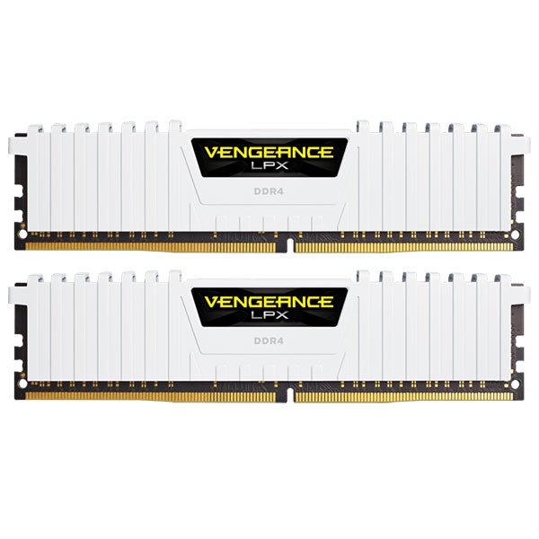 Corsair 16 GB (2x8GB) DDR4 2666 MHz Vengeance LPX (CMK16GX4M2A2666C16W) - зображення 1