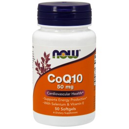   Now CoQ10 50 mg Softgels 50 caps