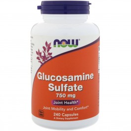 Now Glucosamine Sulfate 750 mg 240 caps