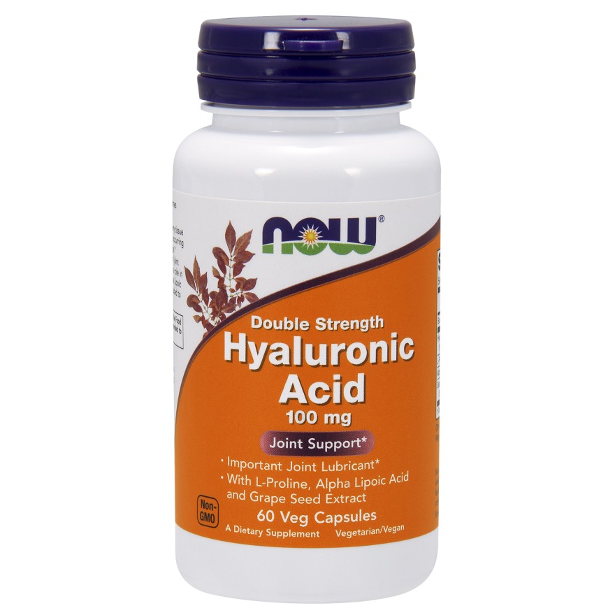 Now Hyaluronic Acid 100 mg Veg Capsules 60 caps - зображення 1