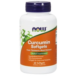   Now Curcumin Softgels 475 mg 60 caps