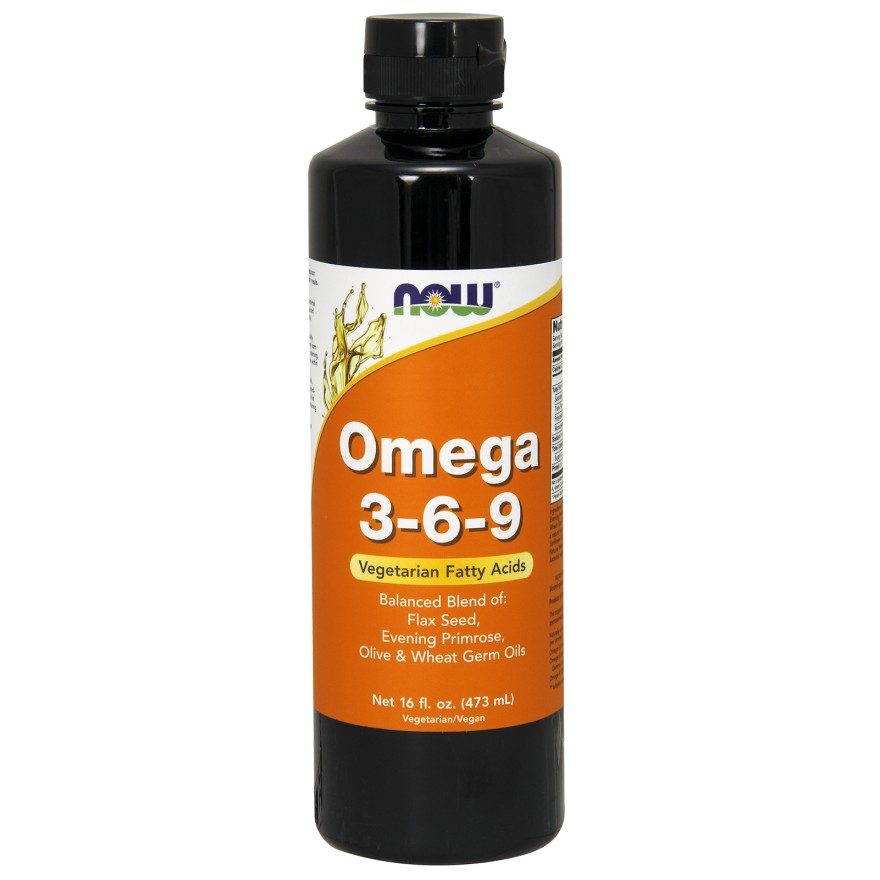 Now Omega 3-6-9 Liquid 473 ml /32 servings/ - зображення 1