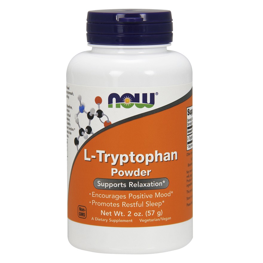 Now L-Tryptophan Powder 57 g /57 servings/ - зображення 1