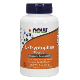 Now L-Tryptophan Powder 57 g /57 servings/