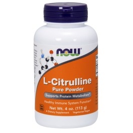 Now L-Citrulline Powder 113 g /75 servings/ Pure
