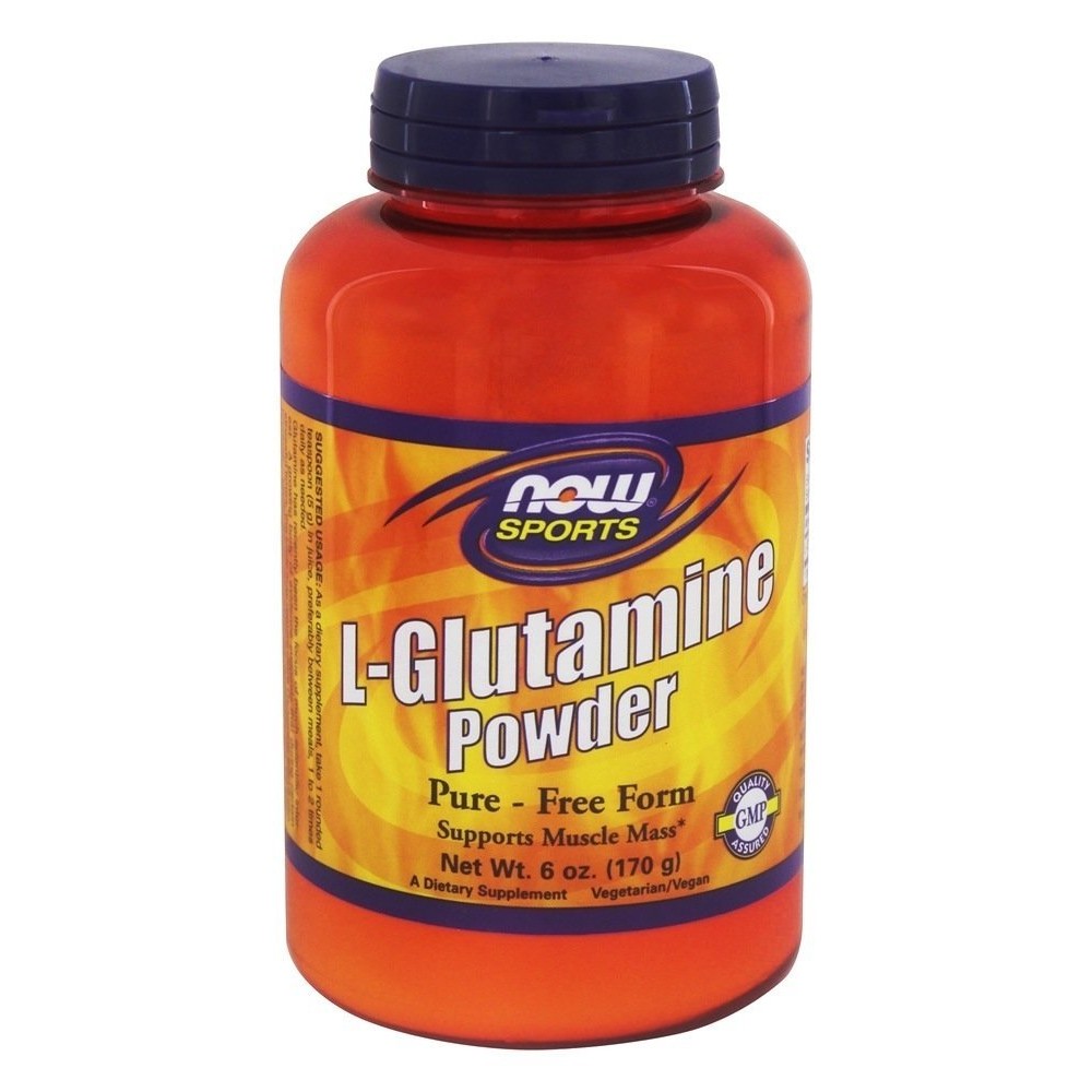 Now L-Glutamine Powder 170 g /75 servings/ Pure - зображення 1