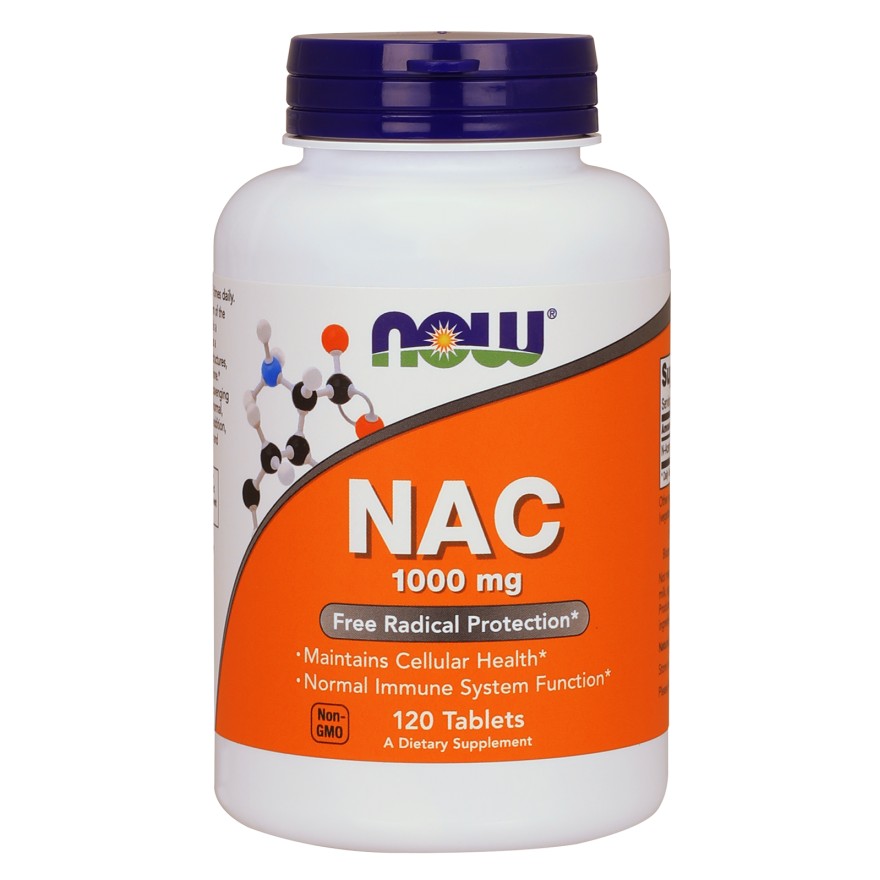 Now NAC 1000 mg Tablets 120 tabs - зображення 1