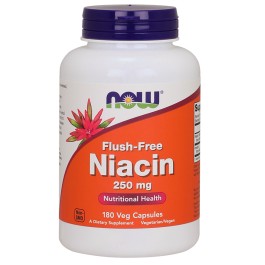 Now Flush-Free Niacin 250 mg 180 caps
