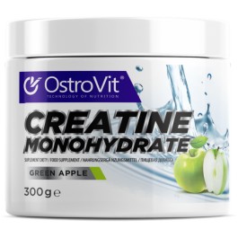 OstroVit Creatine Monohydrate 300 g /120 servings/ Green Apple