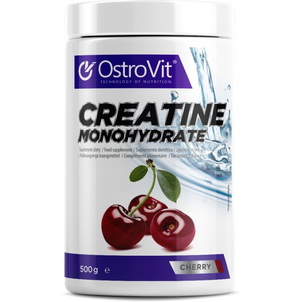 OstroVit Creatine Monohydrate 500 g /200 servings/ Cherry - зображення 1