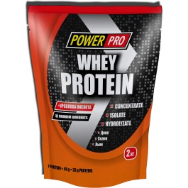 Power Pro Whey Protein 2000 g /50 servings/ Клубника