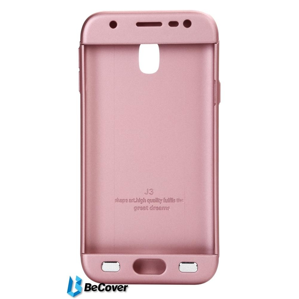 BeCover 3 в 1 Series для Samsung J3 2017 J330 Pink (701569) - зображення 1