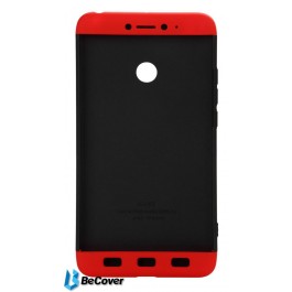 BeCover 3 в 1 Series для Xiaomi Mi Max 2 Black/Red (701587)