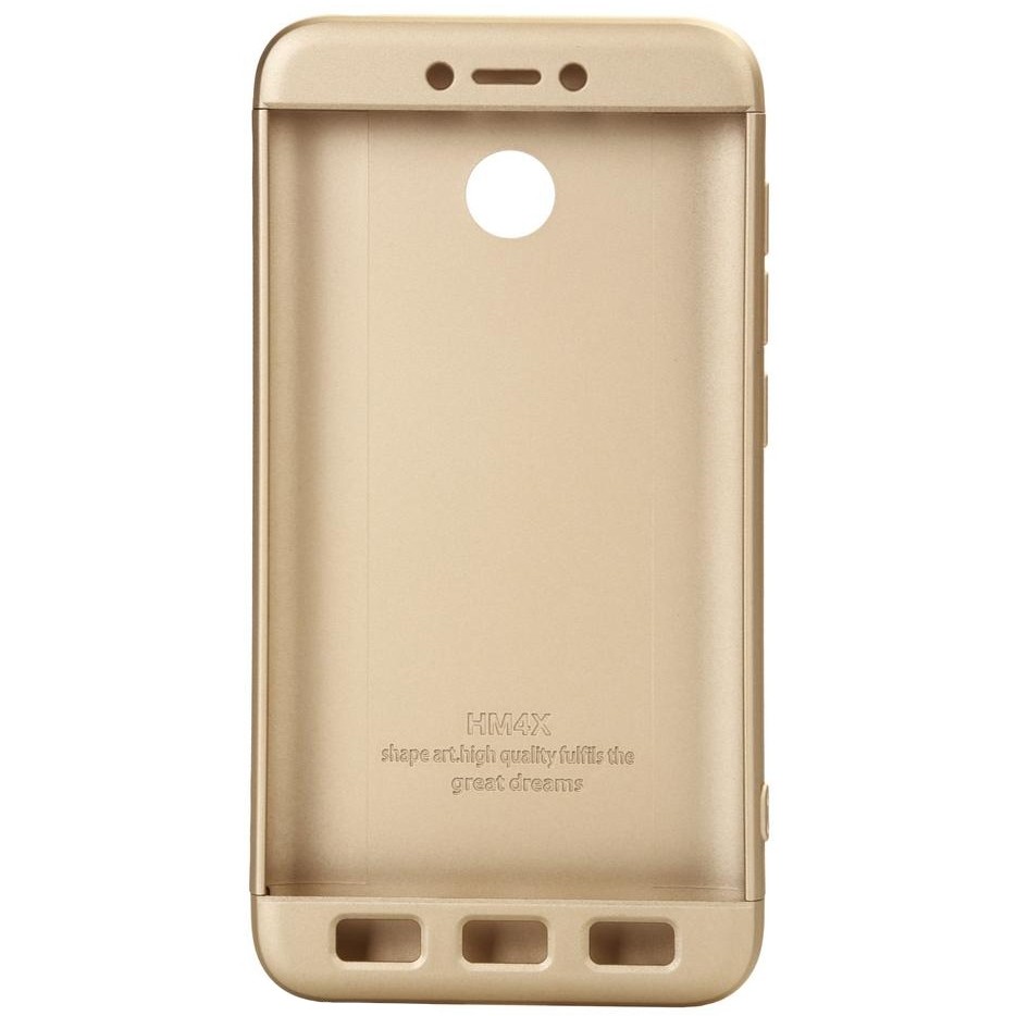BeCover 3 в 1 Series для Xiaomi Redmi 4X Gold (701595) - зображення 1