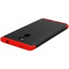 BeCover 3 в 1 Series для Xiaomi Redmi Note 4X Black/Red (701598) - зображення 3