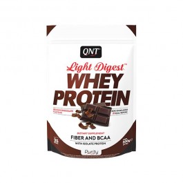 QNT Light Digest Whey Protein 500 g /25 servings/ Belgian Chocolate