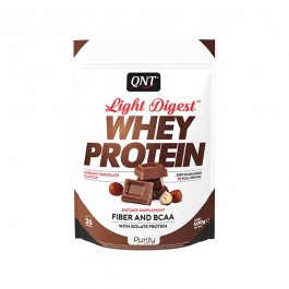 QNT Light Digest Whey Protein 500 g /25 servings/ Hazelnut Chocolate