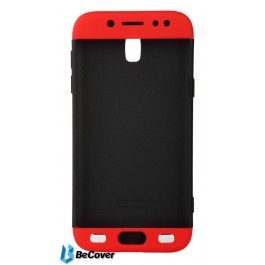BeCover 3 в 1 Series для Samsung J5 2017 J530 Black-Red(701604)