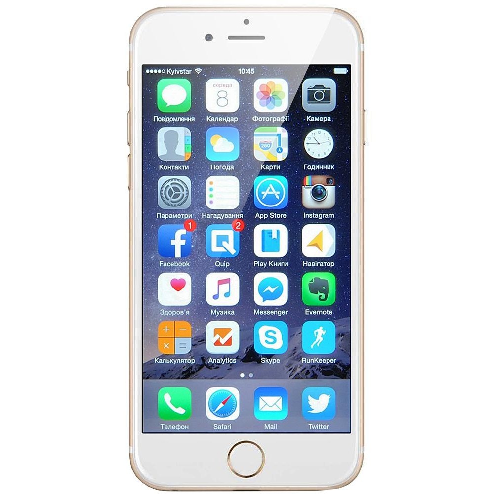 Apple iPhone 6 128GB (Gold) - зображення 1