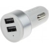 TOTO TZZ-58 Car charger metal 2USB 2A Silver - зображення 1