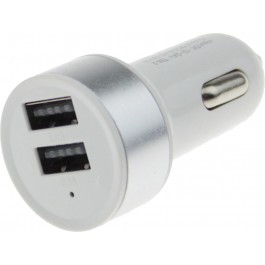 TOTO TZZ-58 Car charger metal 2USB 2A Silver