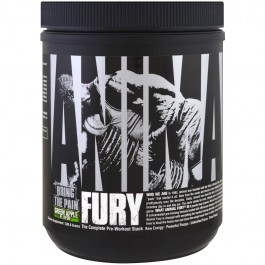 Universal Nutrition Animal Fury 330 g /20 servings/ Green Apple