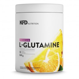 KFD Nutrition Premium Glutamine 500 g /50 servings/ Raspberry Grapefruit