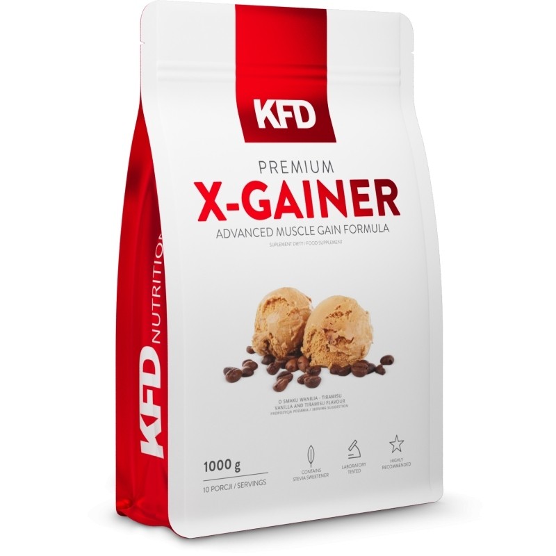 KFD Nutrition Premium X-Gainer 1000 g /10 servings/ Vanilla Banana - зображення 1
