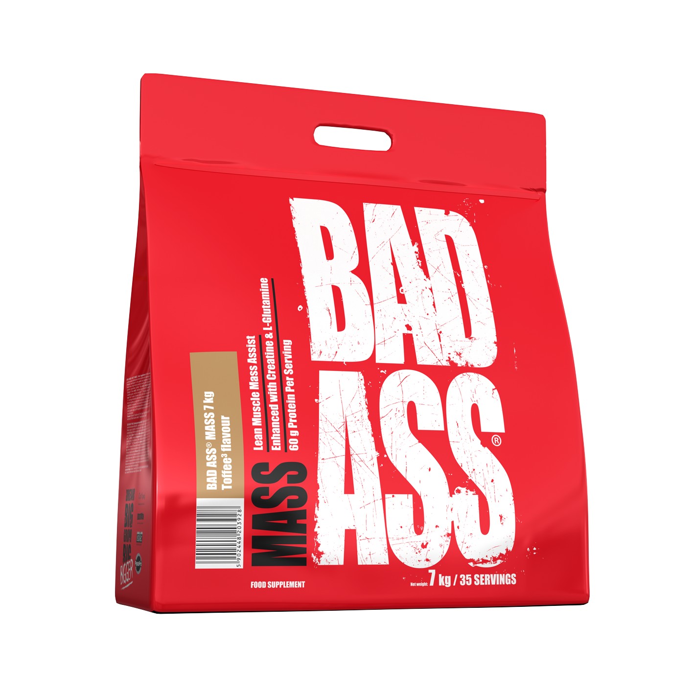 Bad Ass Nutrition Mass 7000 g /70 servings/ Vanilla - зображення 1