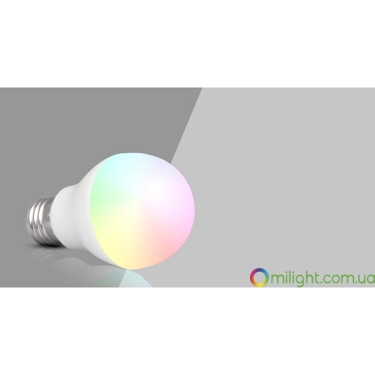 MiLight LED RGBW 6W E27 Wi-Fi теплый белый (LL014W) - зображення 1