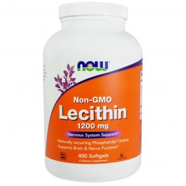 Now Lecithin 1200 mg 400 caps